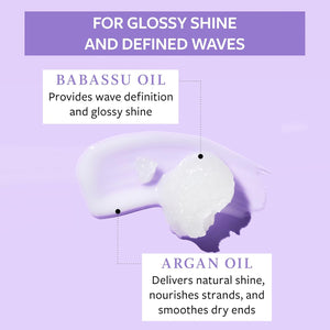 Wavy Hair Leave-In Treatment with Babassu Oil