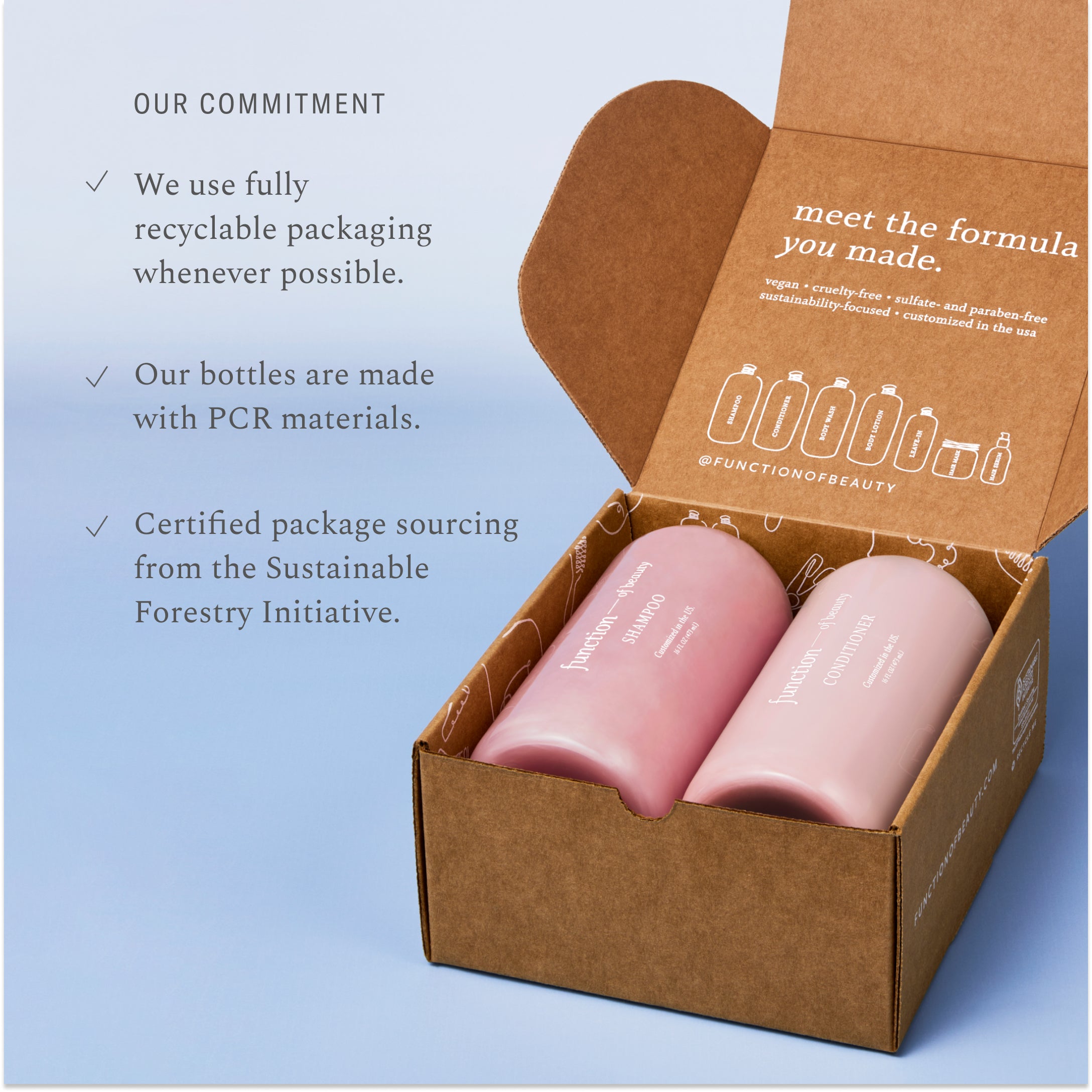 Custom Shampoo Custom Shampoo – Function of Beauty