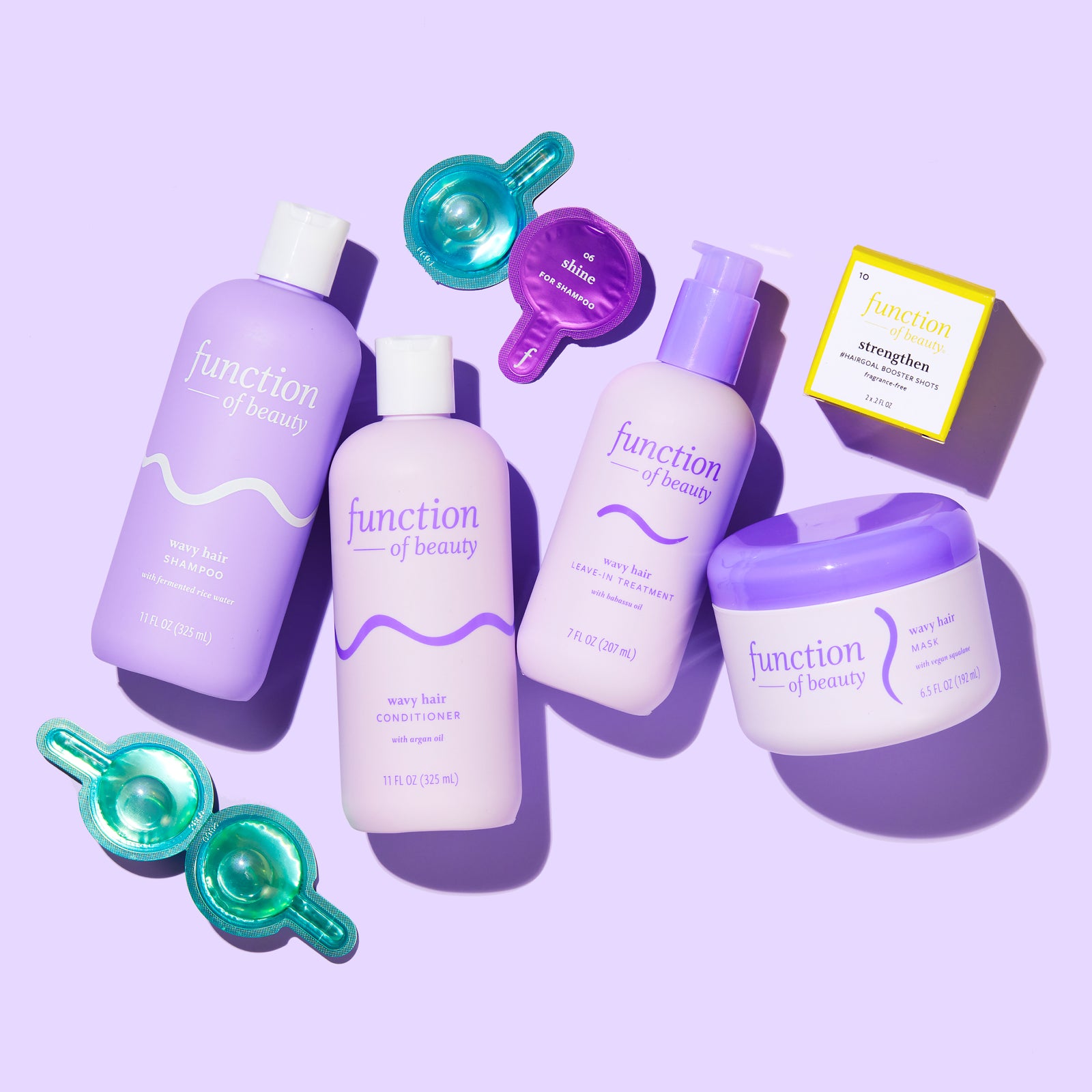 Wavy Hair Leave-In Treatment with Babassu Oil