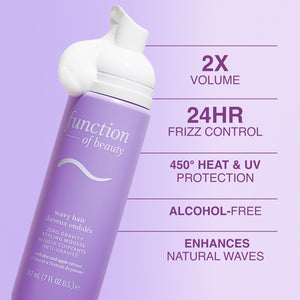 Wavy Hair Zero Gravity Styling Mousse