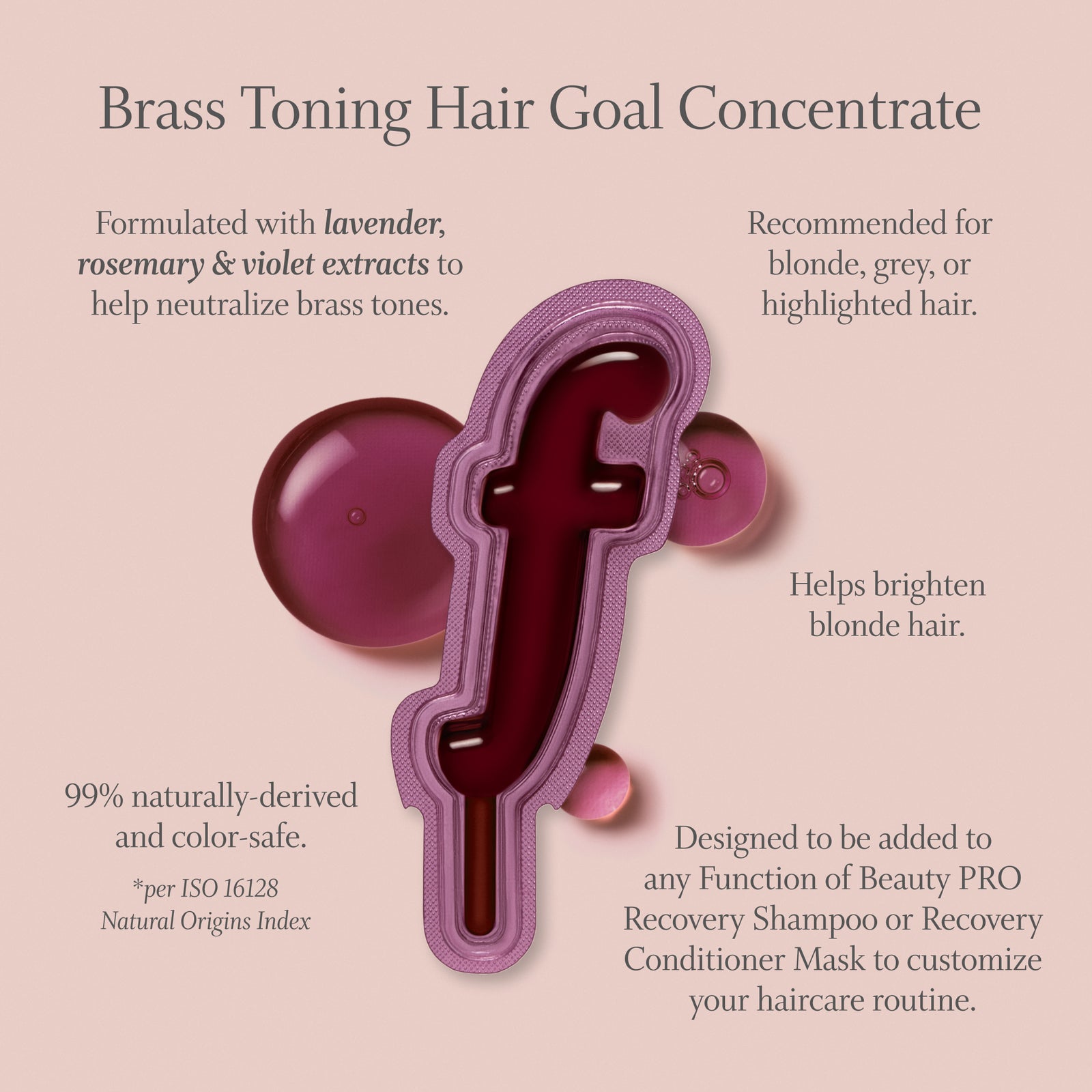 Brass Toning Hair Goal Concentrate