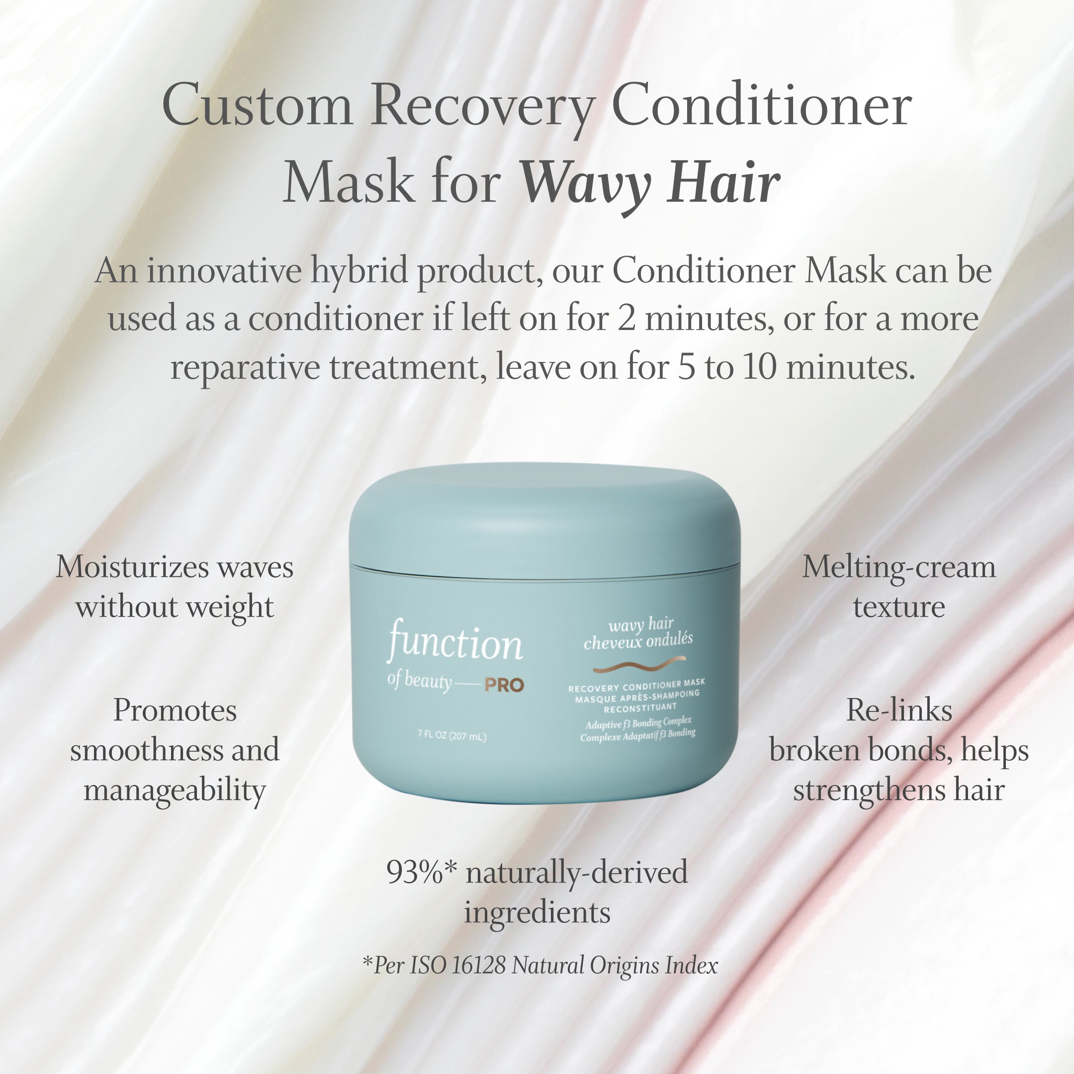 Wavy Hair Bond Repair Conditioner Mask – Function of Beauty