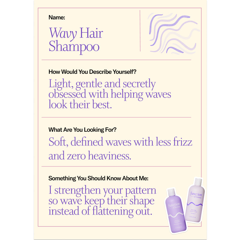 Wavy Hair Shampoo