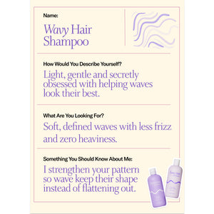 Wavy Hair Shampoo