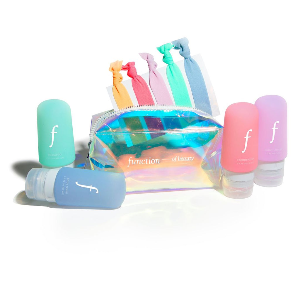 Travel Toiletry Set Function of Beauty